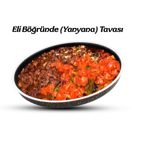 Dora Granitta 30 cm Pizza, Künefe Eli Böğründe (Yanyana) Tepsisi, Siyah Altın